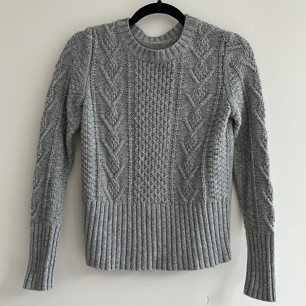 Vintage Wool Grey Sweater